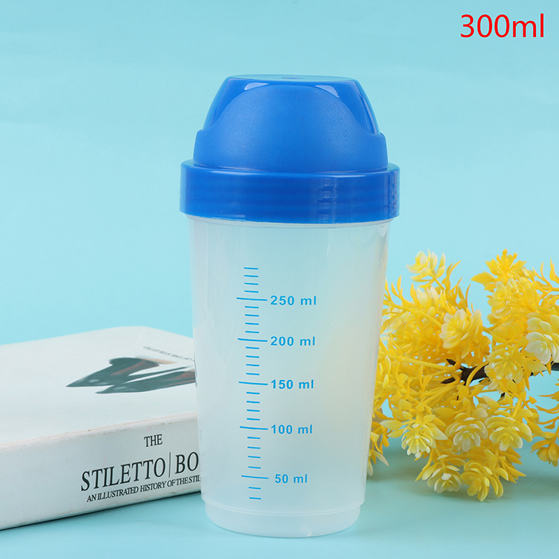 Protein Shaker Bottle - 300ml Shaker Bottle Creative Milkshake Protein