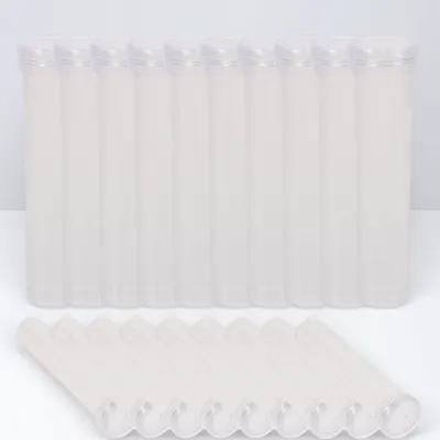 Nutrition & Fitness Station - 100Pcs Nutrition Flower Tube Transparent Plastic
