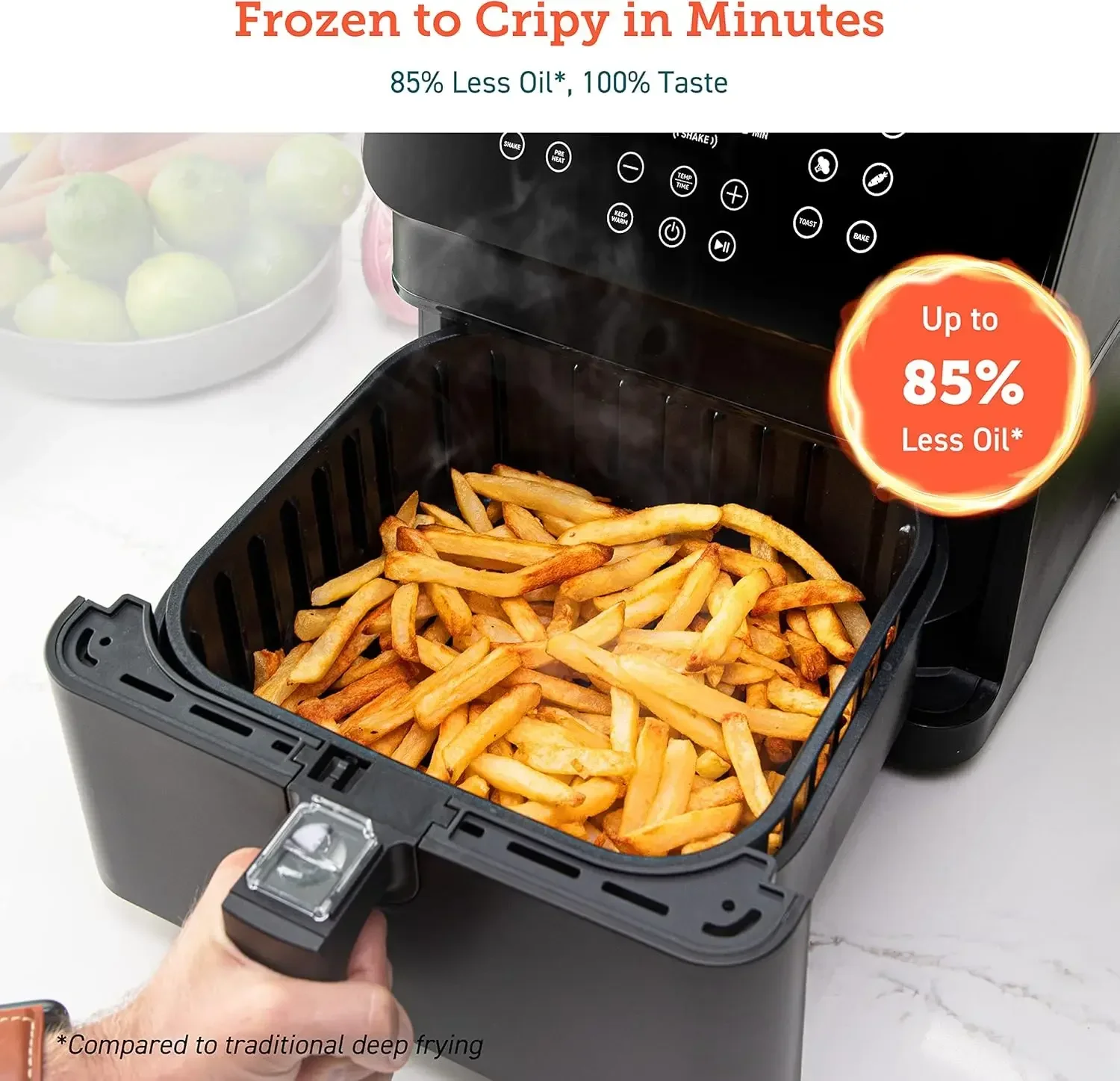 12-in-1 Air Fryer 5.8QT, Toast - đánh giá và giá Nutrition & Fitness Station