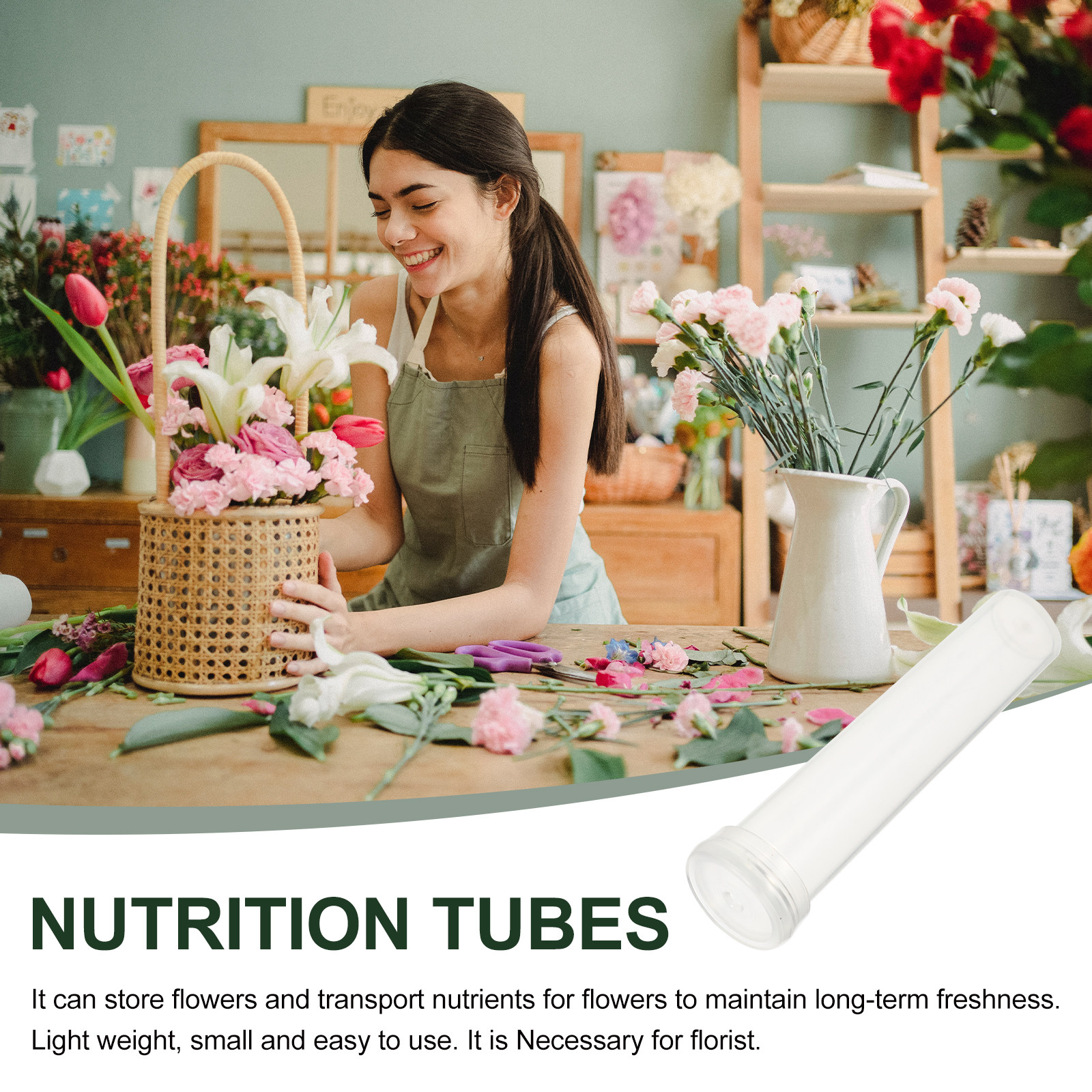 50Pcs Fresh Flower Storage Tub - đánh giá và giá Nutrition & Fitness Station