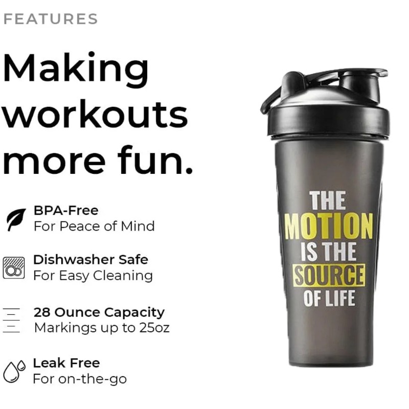 Shake Cup for Meal Replacement - đánh giá và giá Protein Shaker Bottle