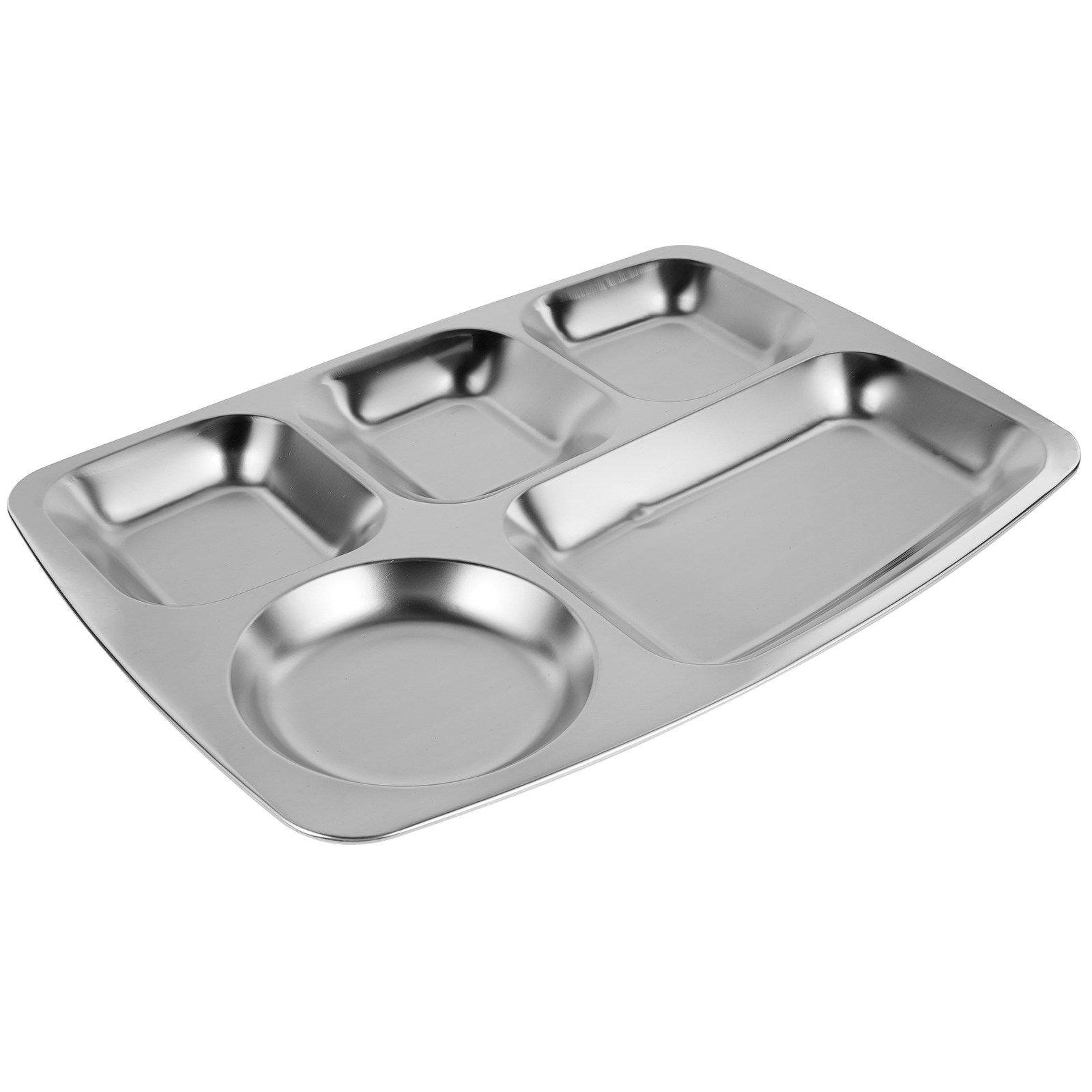 Stainless Steel Divided Food P - đánh giá và giá Nutrition & Fitness Station