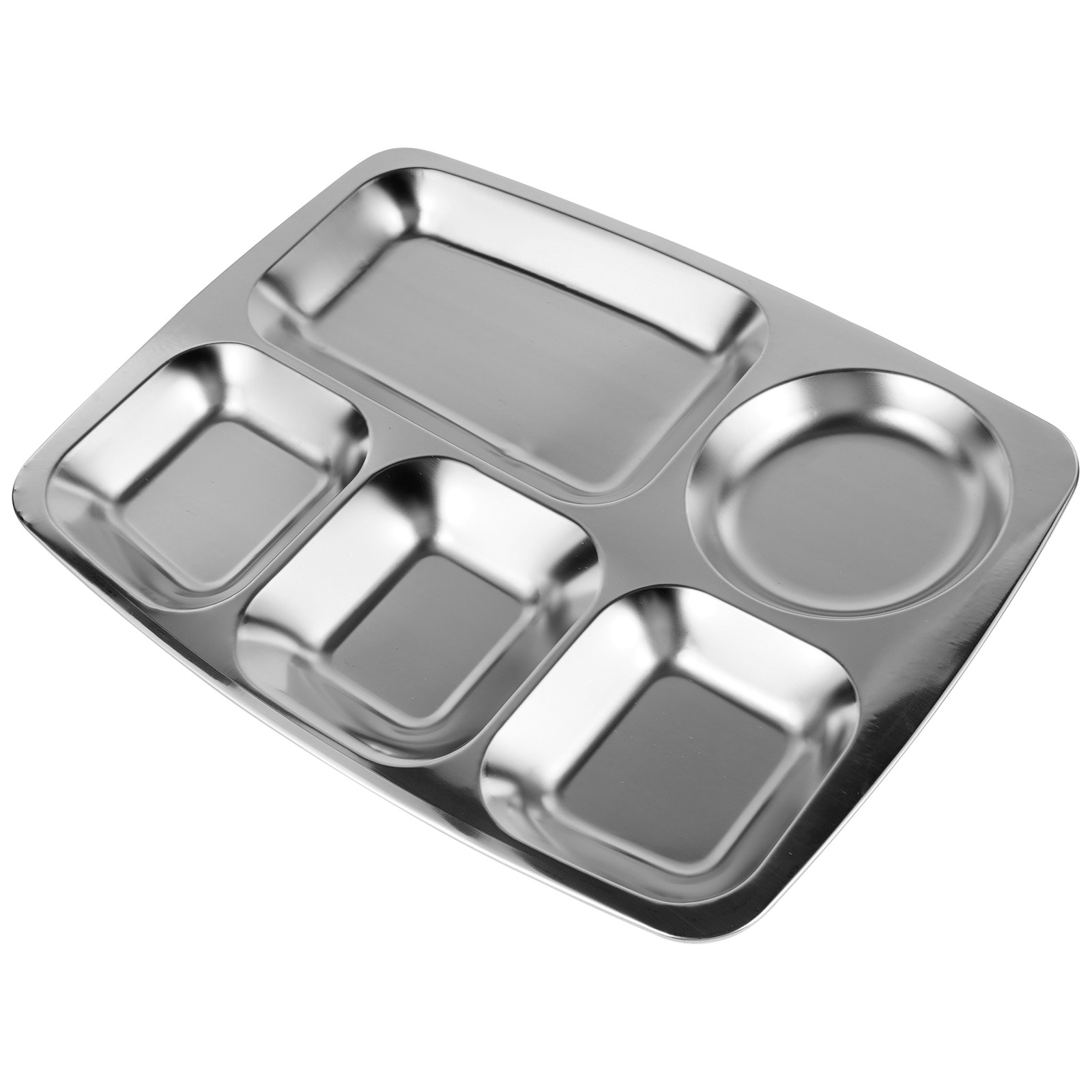 Stainless Steel Divided Food P - đánh giá và giá Nutrition & Fitness Station