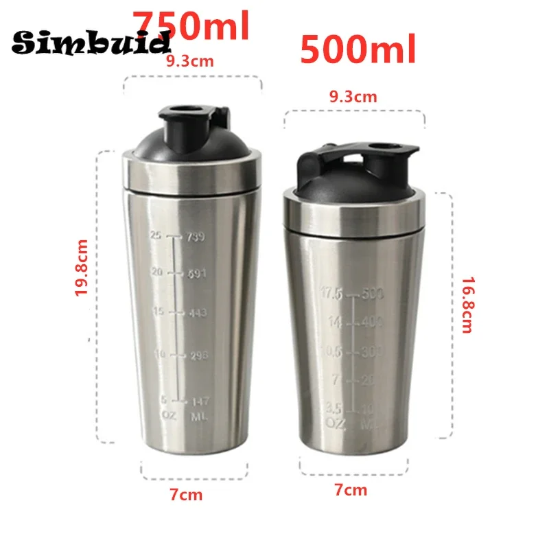 Stainless Steel Protein Powder - đánh giá và giá Protein Shaker Bottle